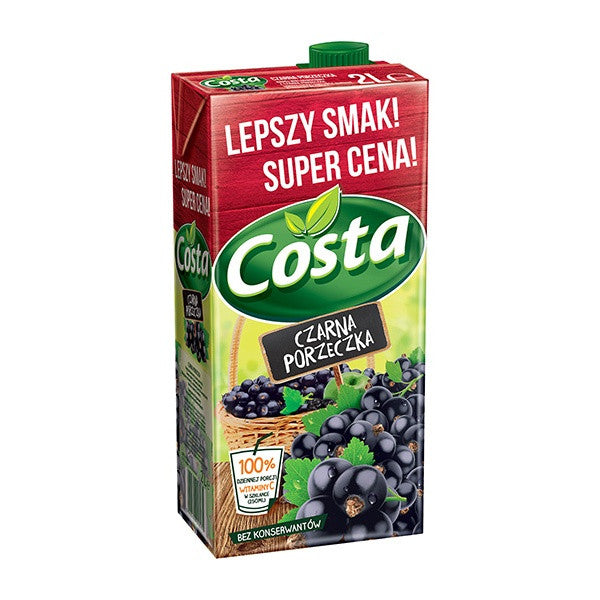 Costa Blackcurrant Drink 2L