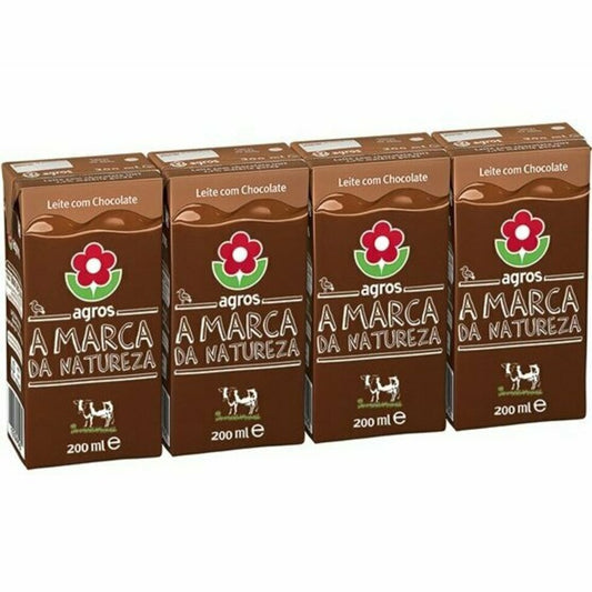 Lactogal Leite Chocolate Agros 200 (32x200ml)