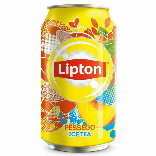 Lipton Ice Tea Pessego Lata (24x33cl)